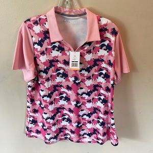 Heather Grey Golf Polo women 2XL